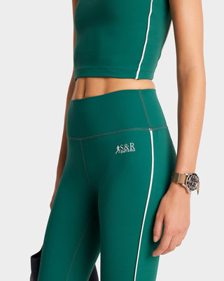 SR Runner Legging - Alpine/White