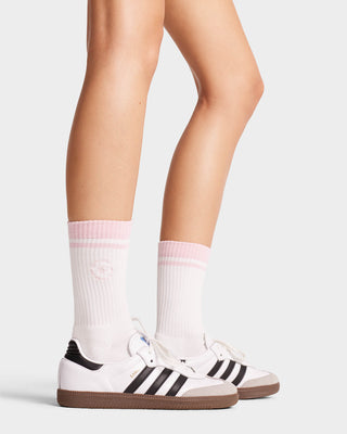 SRHWC Socks - White/Ballet