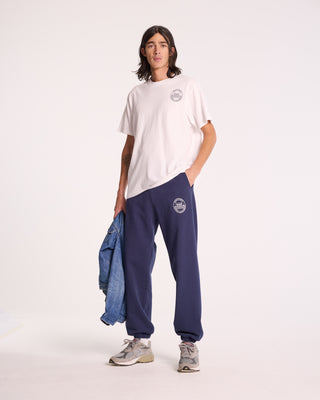 Vendome Resort Sweatpant - Navy/White