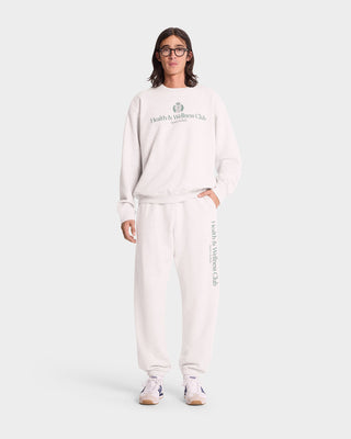 H&W Crest Sweatpant - Heather Gray/Alpine