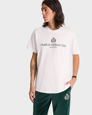 H&W Crest T-Shirt - White/Alpine