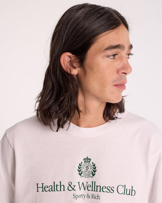 H&W Crest T-Shirt - White/Alpine