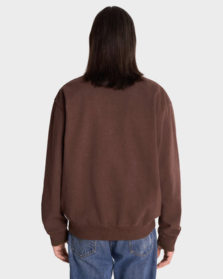 Riding Club Crewneck - Chocolate/Cream