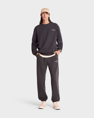 S.R. Sport Sweatpant - Faded Black/Cream