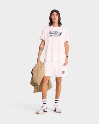 USA Wellness Club T-Shirt - White/Navy