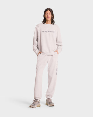 NY Health Club Sweatpant - Heather Gray/Navy