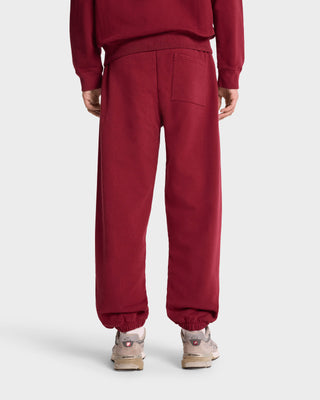 Vendome Sweatpant - Merlot/White