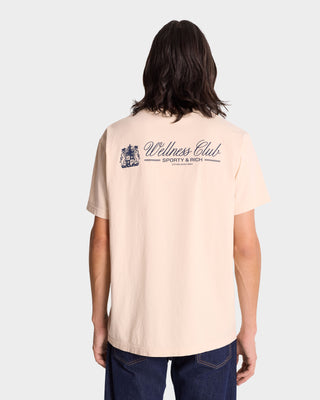 Unicorn Crest T-Shirt - Cream/Navy