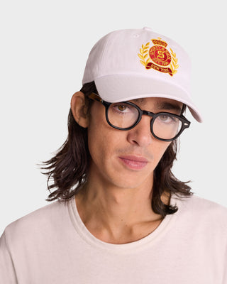 NY Crest Hat - White/Gold