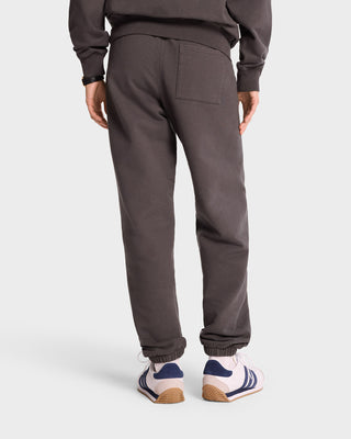 Serif Logo Sweatpant - Faded Black/White