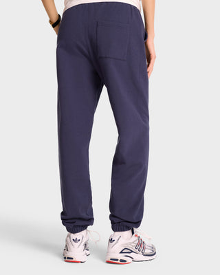 Serif Logo Sweatpant - Navy/White