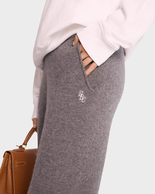 SRC Cashmere Trousers - Gray/White