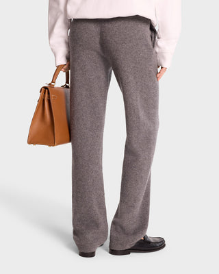 SRC Cashmere Trousers - Gray/White