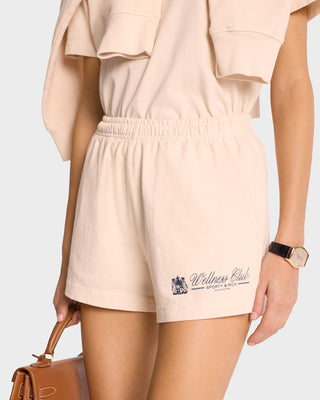 Unicorn Crest Disco Short - Cream/Navy