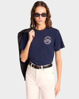 Vendome Resort T-Shirt - Navy/White