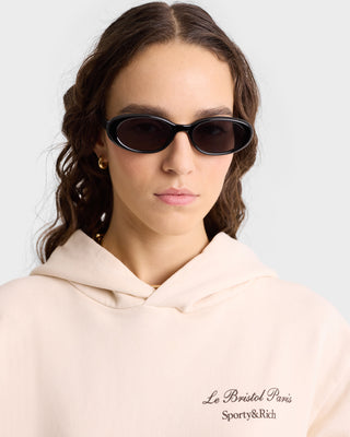 Faubourg Hoodie - Cream/Chocolate