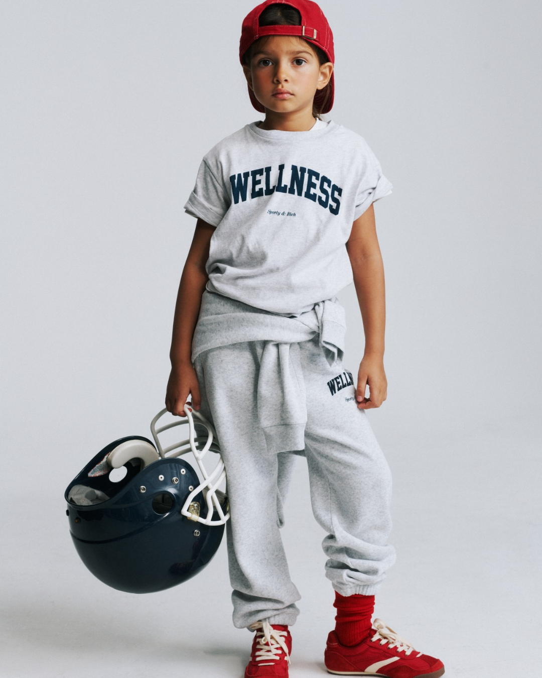Karen Wellness Ivy Kids Tshirt - Heather Gray