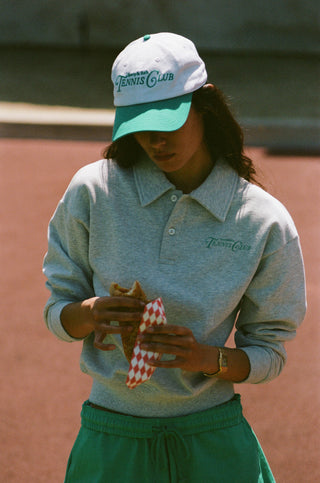 Casquette Tennis Rizzoli - Blanc/Caribbean