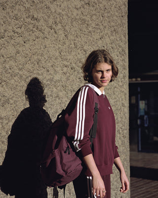 Adidas Track Crewneck - Merlot