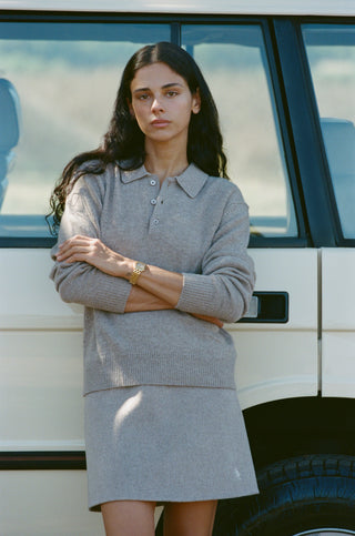 SRC Cashmere Polo - Tapioca