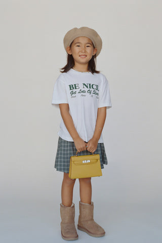 Be Nice Kids T-Shirt - White