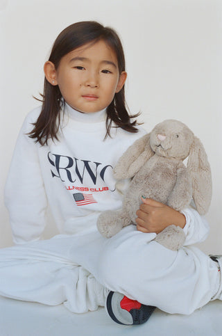 Nautical Kids Crewneck - White