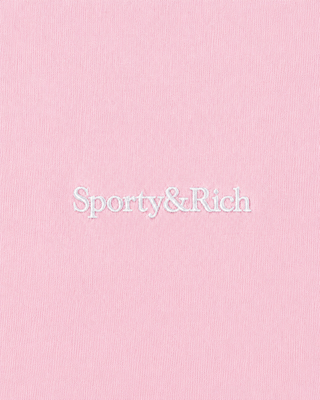 Pink background with 'Sporty&Rich' logo