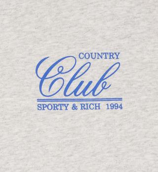 94 Country Club Crewneck - Heather Gray/Royal Blue