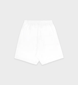 94 Racquet Club Gym Short - White/Navy/Red