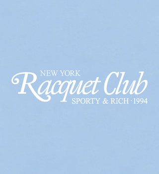 94 Racquet Club Hoodie - Sky Blue/White