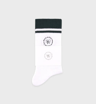 SRHWC Socks - White/Forest