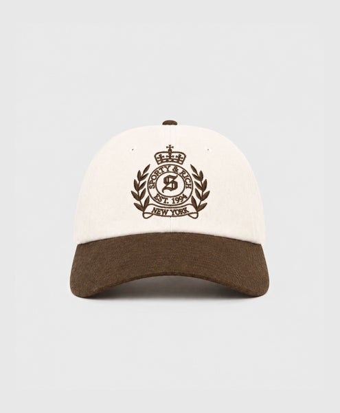 NY Crest Wool Hat - Ecru/Toffee