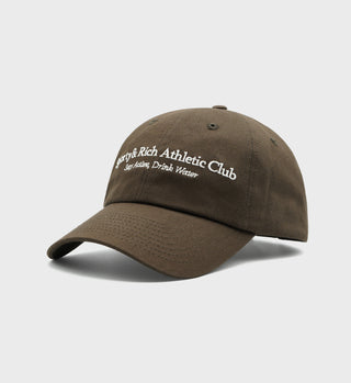 Athletic Club Hat - Chocolate/White