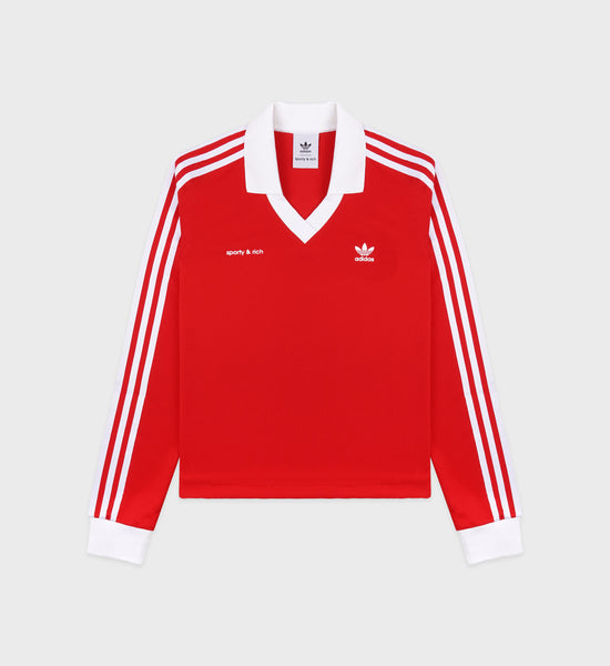 Adidas Soccer Jersey - Sports Red/White