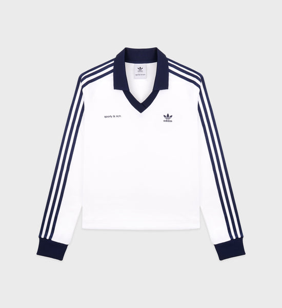 Adidas Soccer Jersey - White/Navy