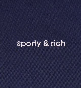 Adidas Track Pants - Navy/White