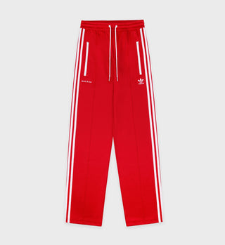 Adidas Track Pants - Sports Red/White