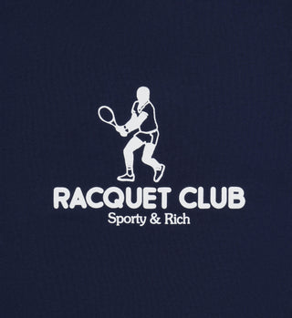 Racquet Club Kids T-Shirt - Navy/White