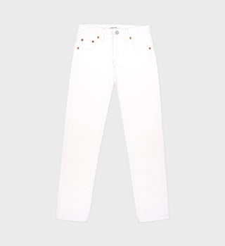 Vintage Fit Straight Leg Denim - Off White - old