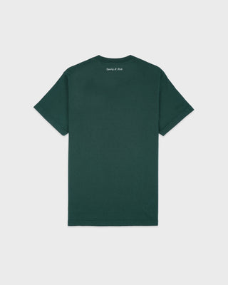 Be Nice T-Shirt - Forest/White