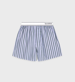 Serif Logo Boxer Short - Multicolor stripes