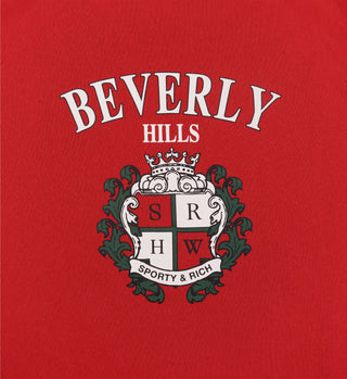 Beverly Hills Crest Soft Disco Short - Ruby