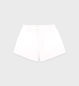 Beverly Hills Crest Soft Disco Short - White/Navy