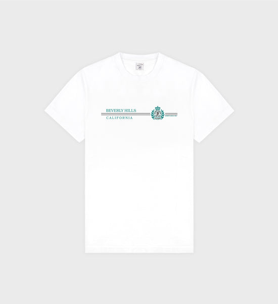 Beverly Hills Horizon Soft T-Shirt - White