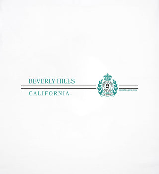 Beverly Hills Horizon Soft T-Shirt - White