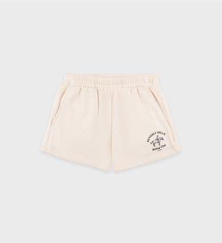 Beverly Hills Riding Club Soft Disco Short - Cream/Navy