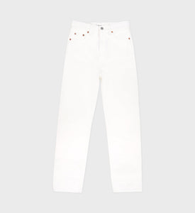 Loose Fit Denim - Off White