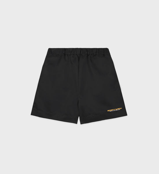 Bold Health Nylon Short - Black/Gold – Sporty & Rich