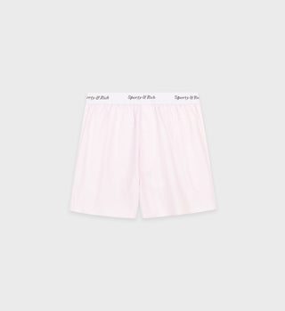 Oxford Boxer Short - Rose Striped