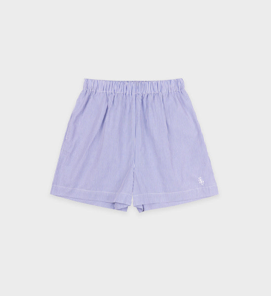 SRC Poplin Short - Navy Striped